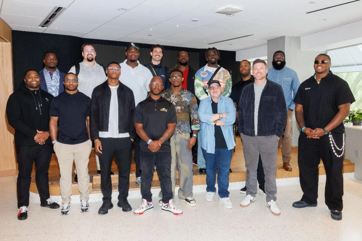From Cleats to Creatives: NFL Players Explore the Music Business at Capitol and Interscope Records