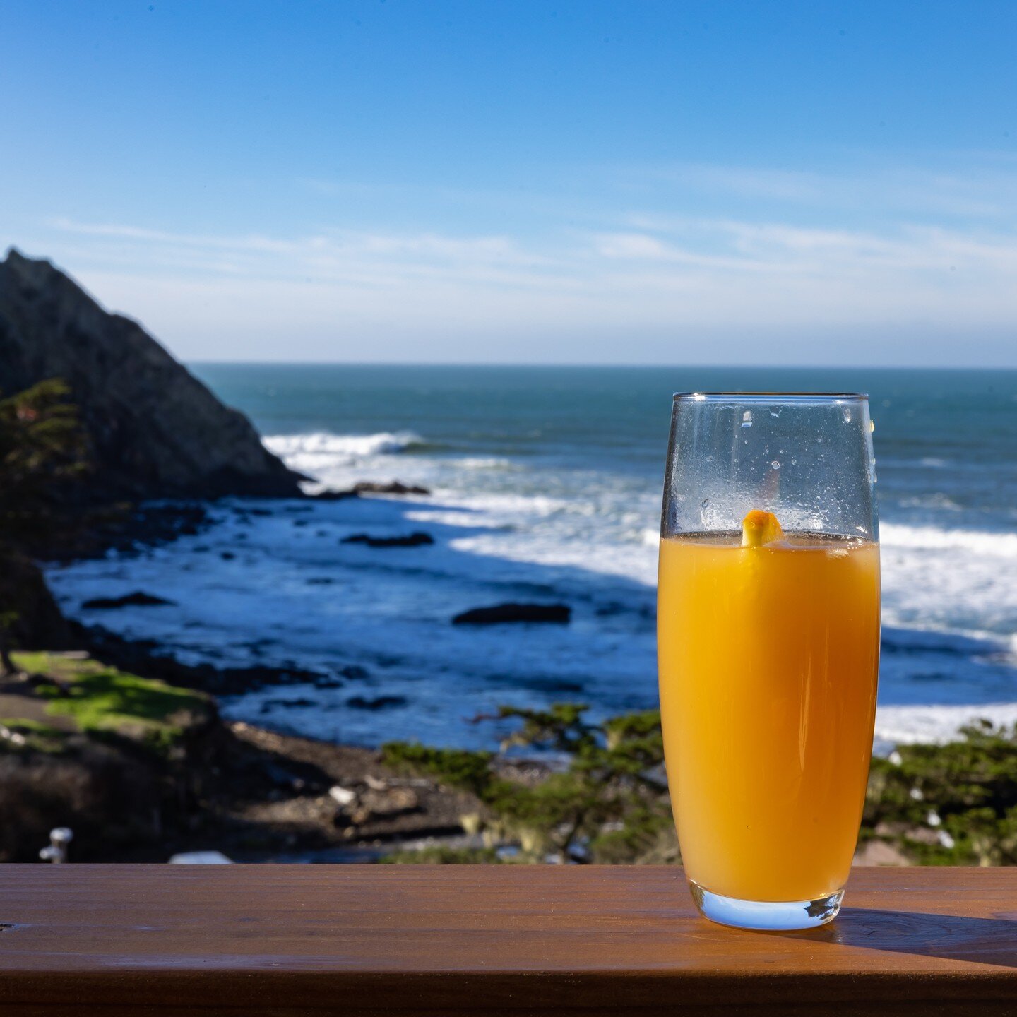 Or sit back and enjoy Karen's delicious mimosa's!