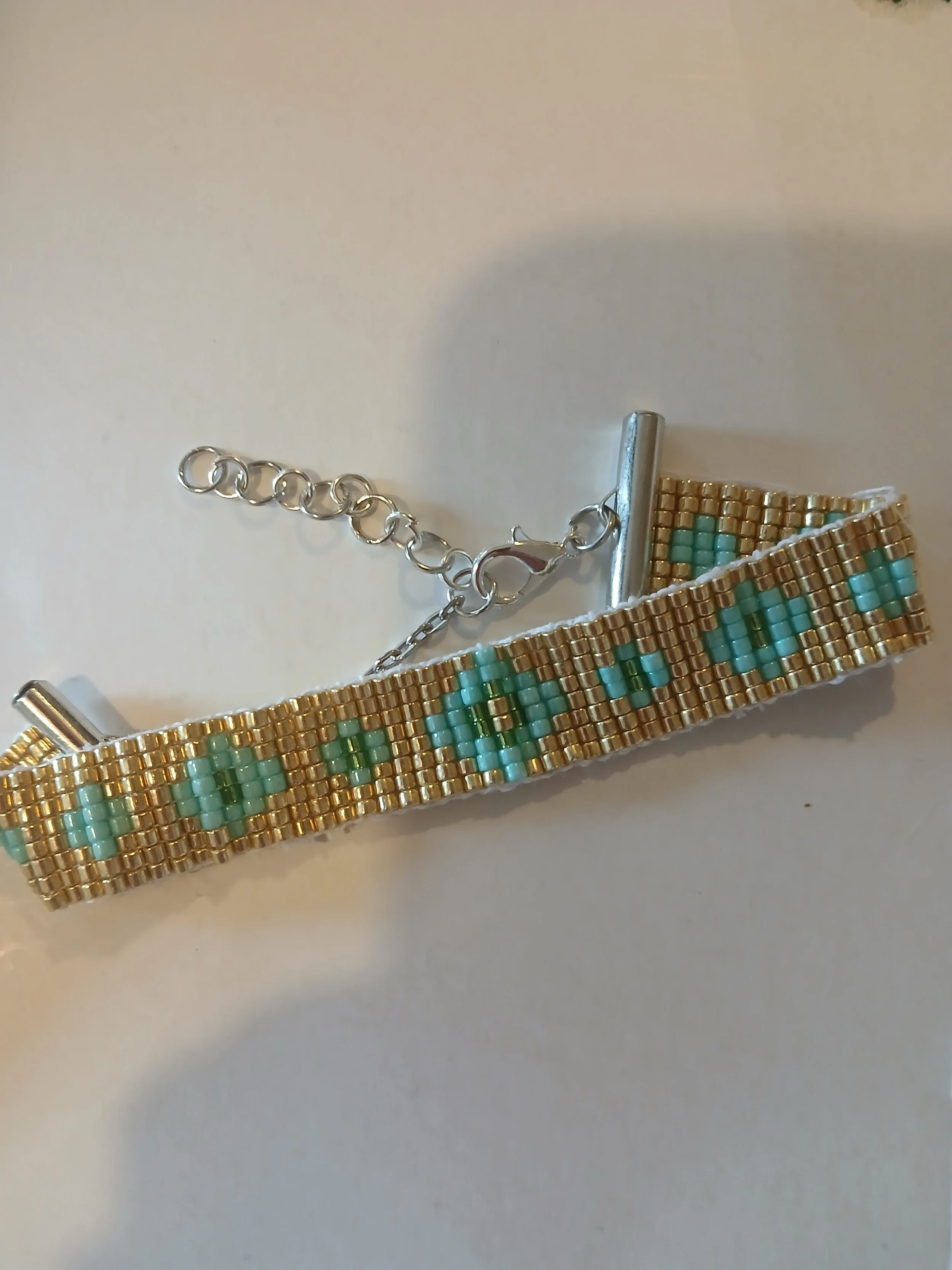 Beaded Weave Bracelet