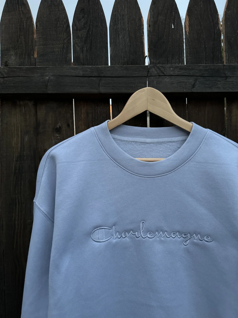 Light Blue Champion Crewneck Champion Infant Sweater Baby Blue