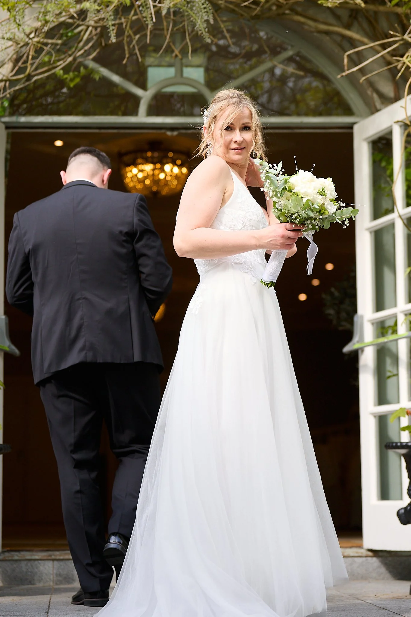 small, intimate, irish, wedding photographer, black, dress, drogheda, ireland, marcin w photography, carlingford, couple, just married, marriage, ceremony, wedding photographer