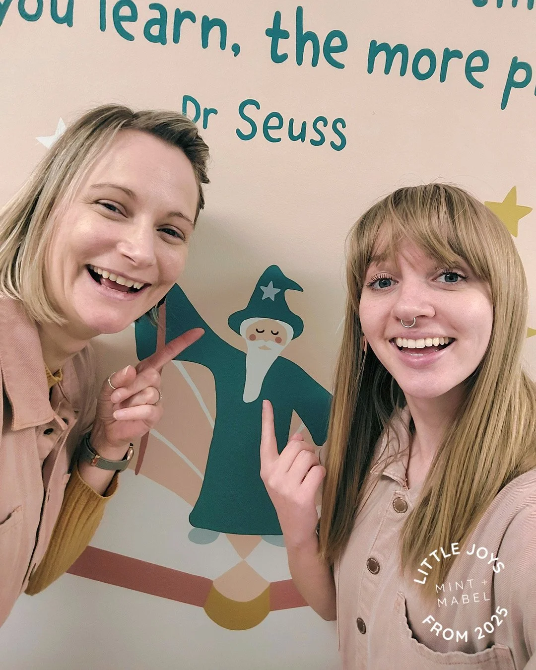 Since we are in the last month of the year (how has that happened?!), we thought we would look back at some of the little things that brought us joy and silliness in 2025 ☺️

1. Painting this wizard fellow - open to suggestions on his name 🧙&zwj;♂️
