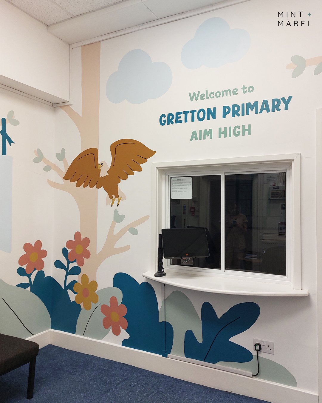 Birds Class Names School Mural