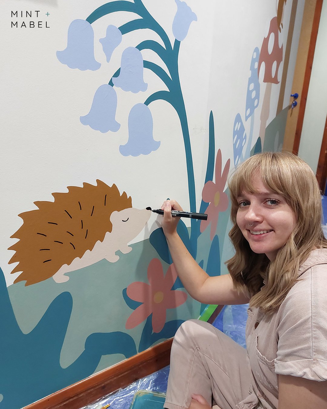JHT-fairyland-Erin-painting-hedgehog.jpg