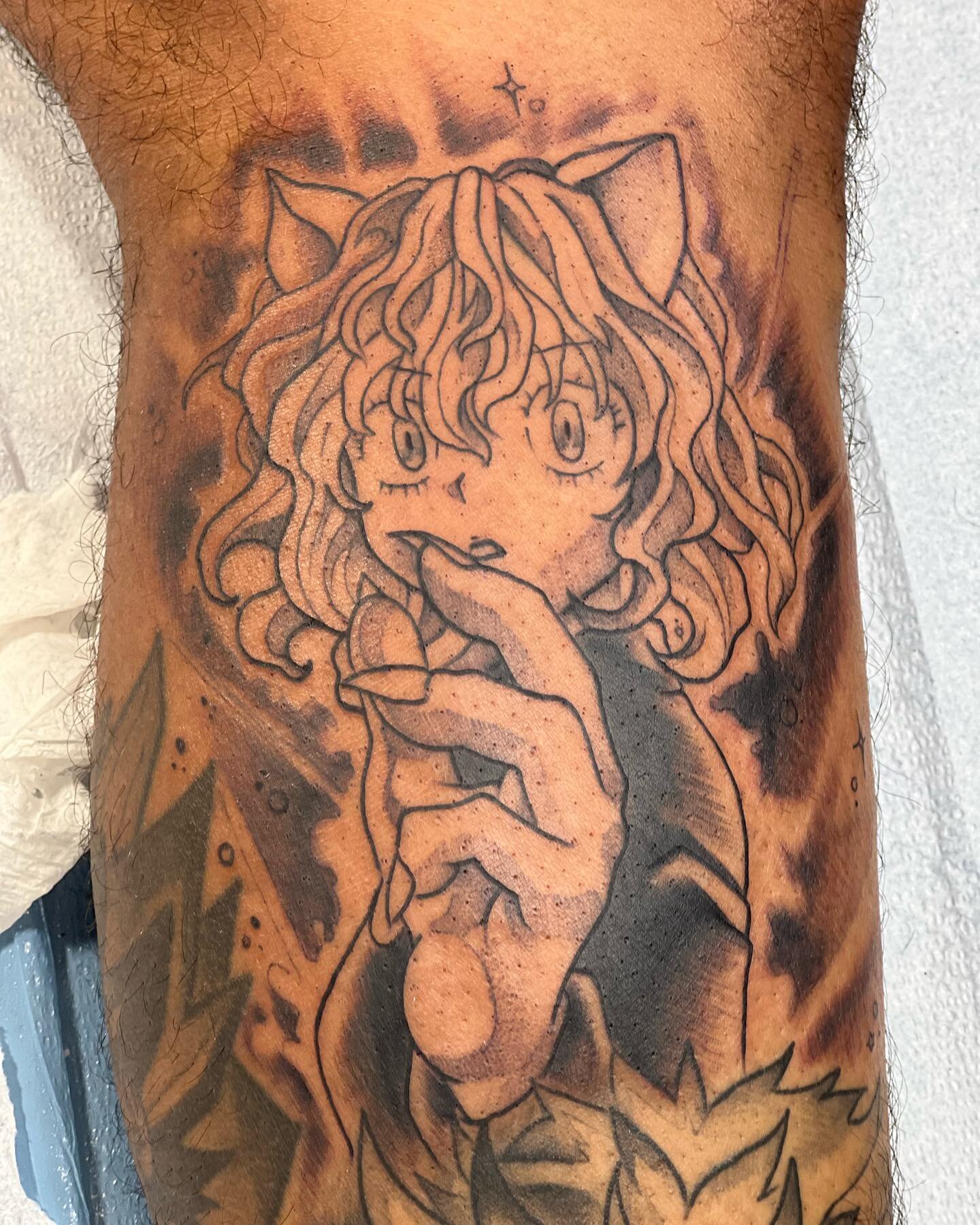 #anime #animetattoo #animetattoos #animelover #tattoo #tattoos #tattooed #minnesota #tattooartist #mntattooers #burnsville #hunterxhunter