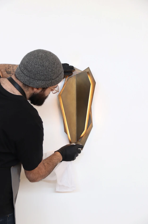 Continuum 500mm - Aged Brass