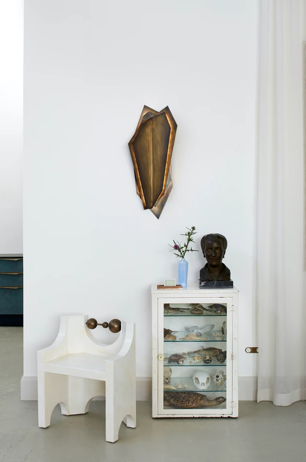 Continuum 900mm Wall Sconce - Aged Brass