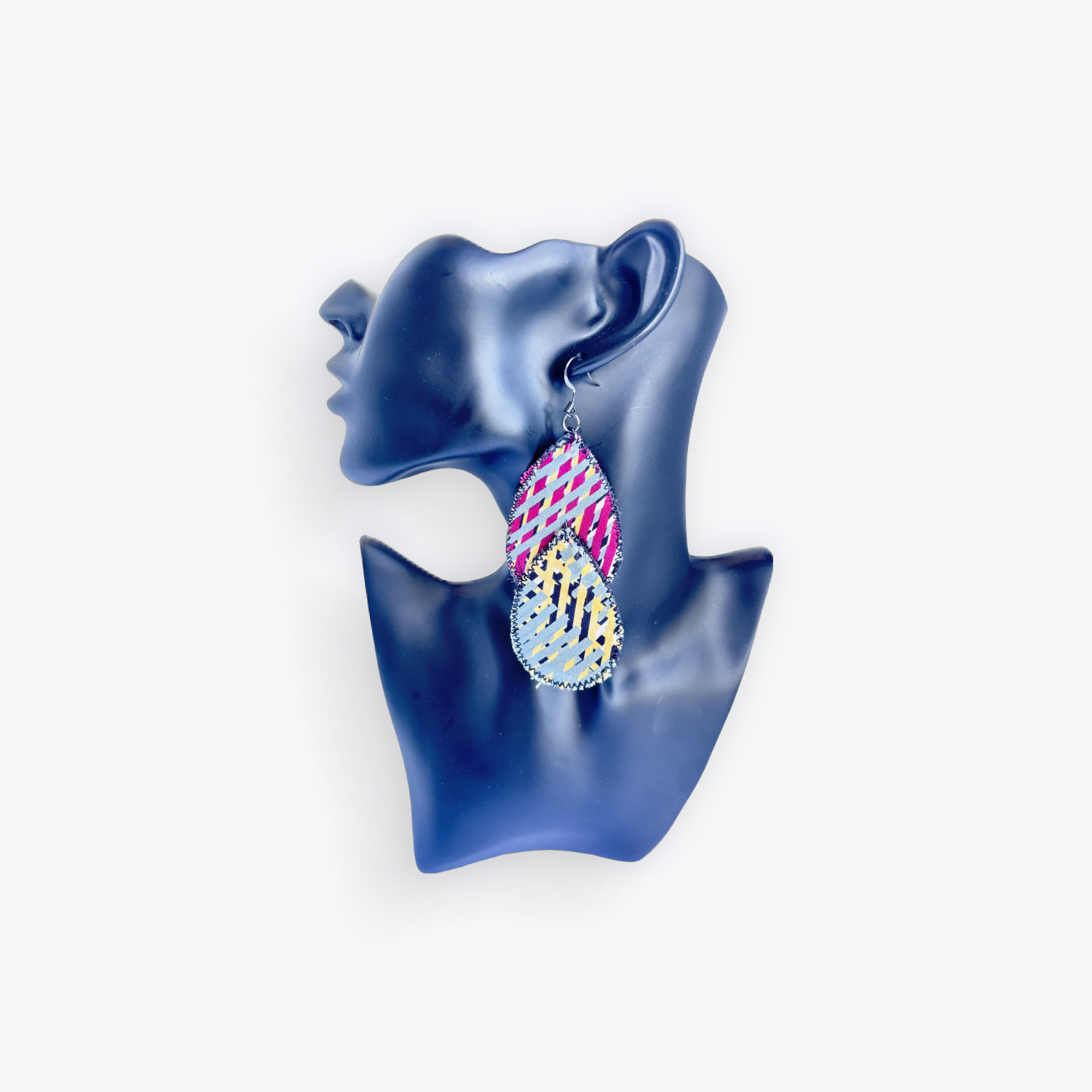 Vibrant Multi-Color Teardrop Earrings