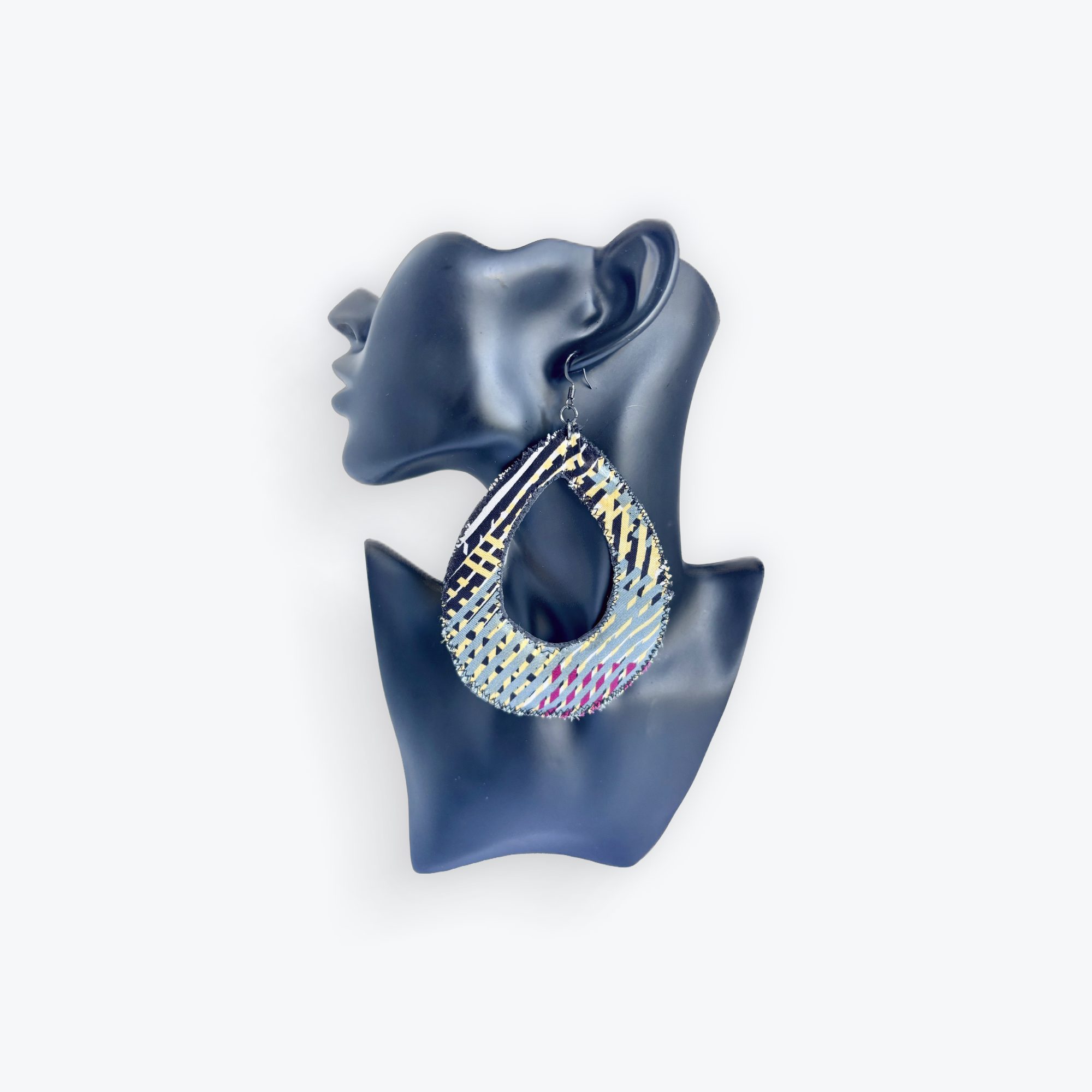 Dazzling Multicolored Geometric Earrings