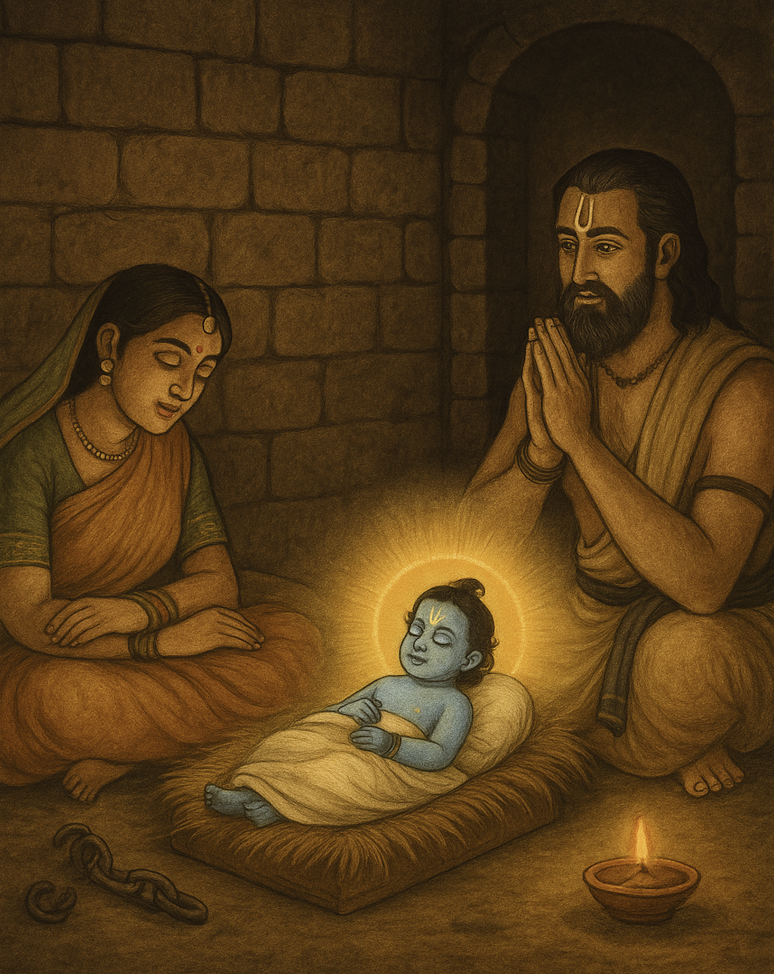 Krishna Leelas: When Light Is Born Within Darkness