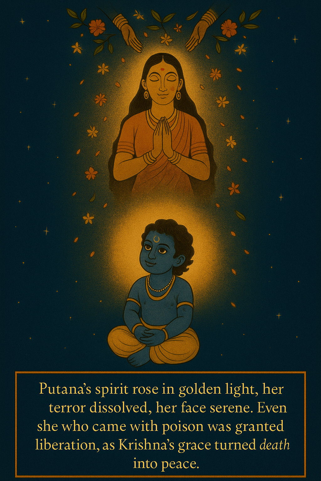 Krishna Leelas: When Beauty Hides Poison - The Story of Putana