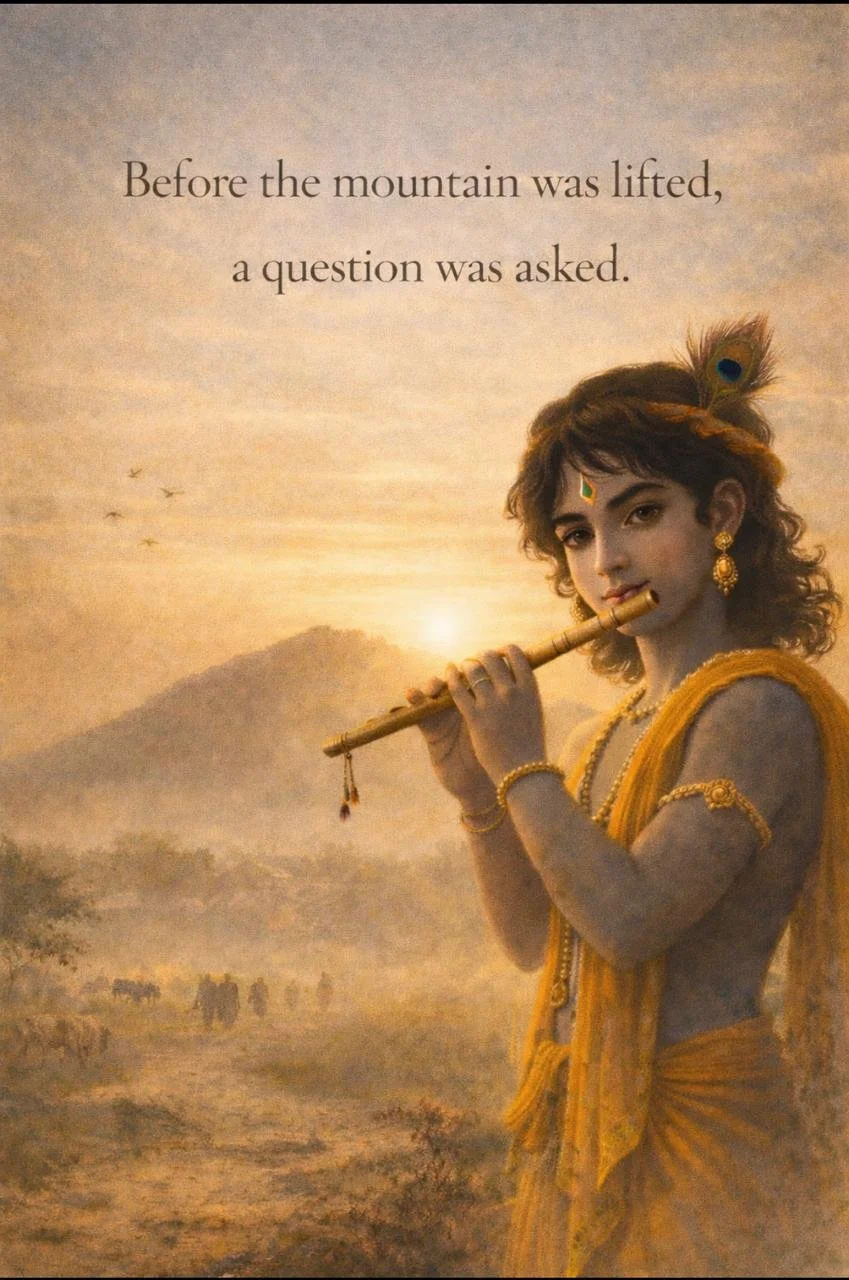 When Krishna Asked “Why?”