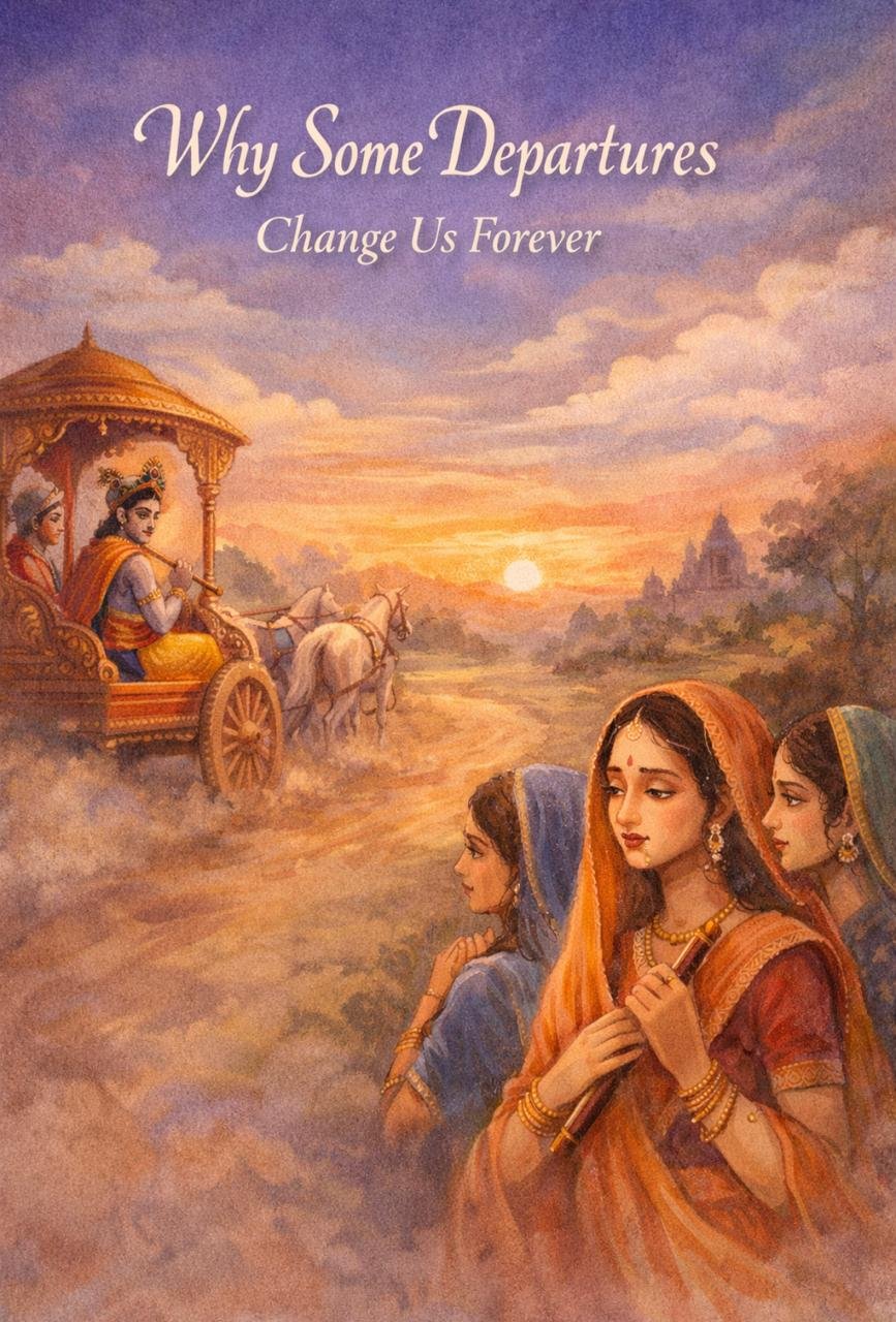 The Day Krishna Left Vrindavana: A Story That Teaches Us How to Stay Steady