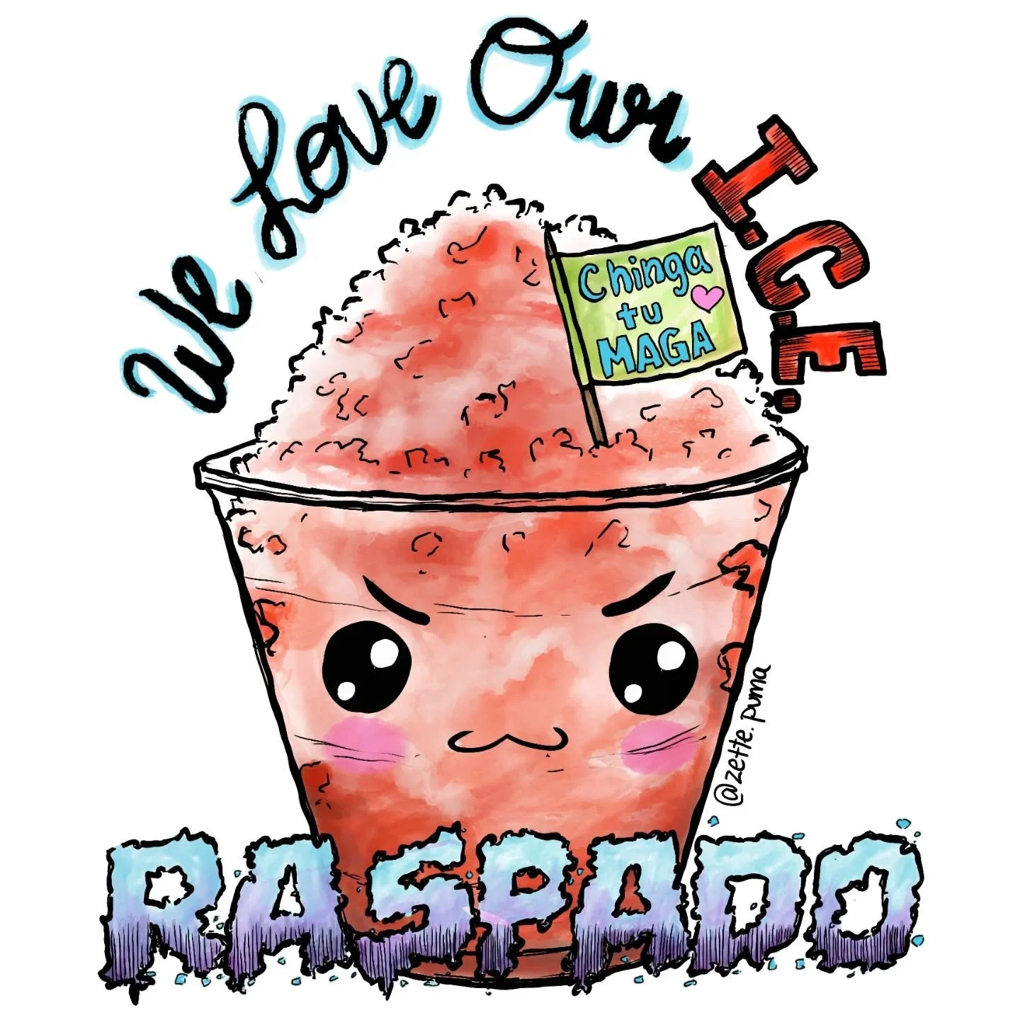 Ice raspado all around!