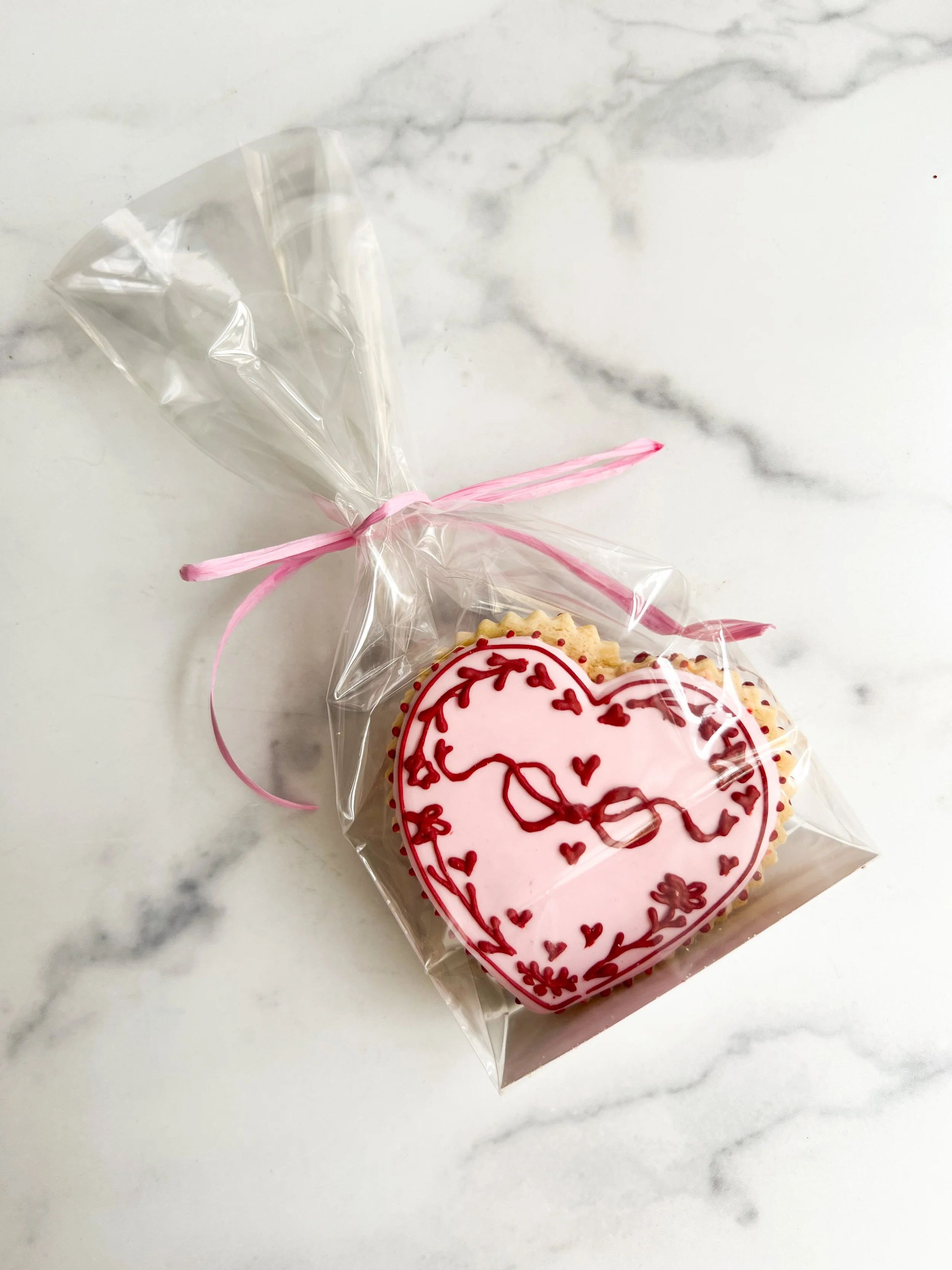 Vintage Valentine Sugar Cookies