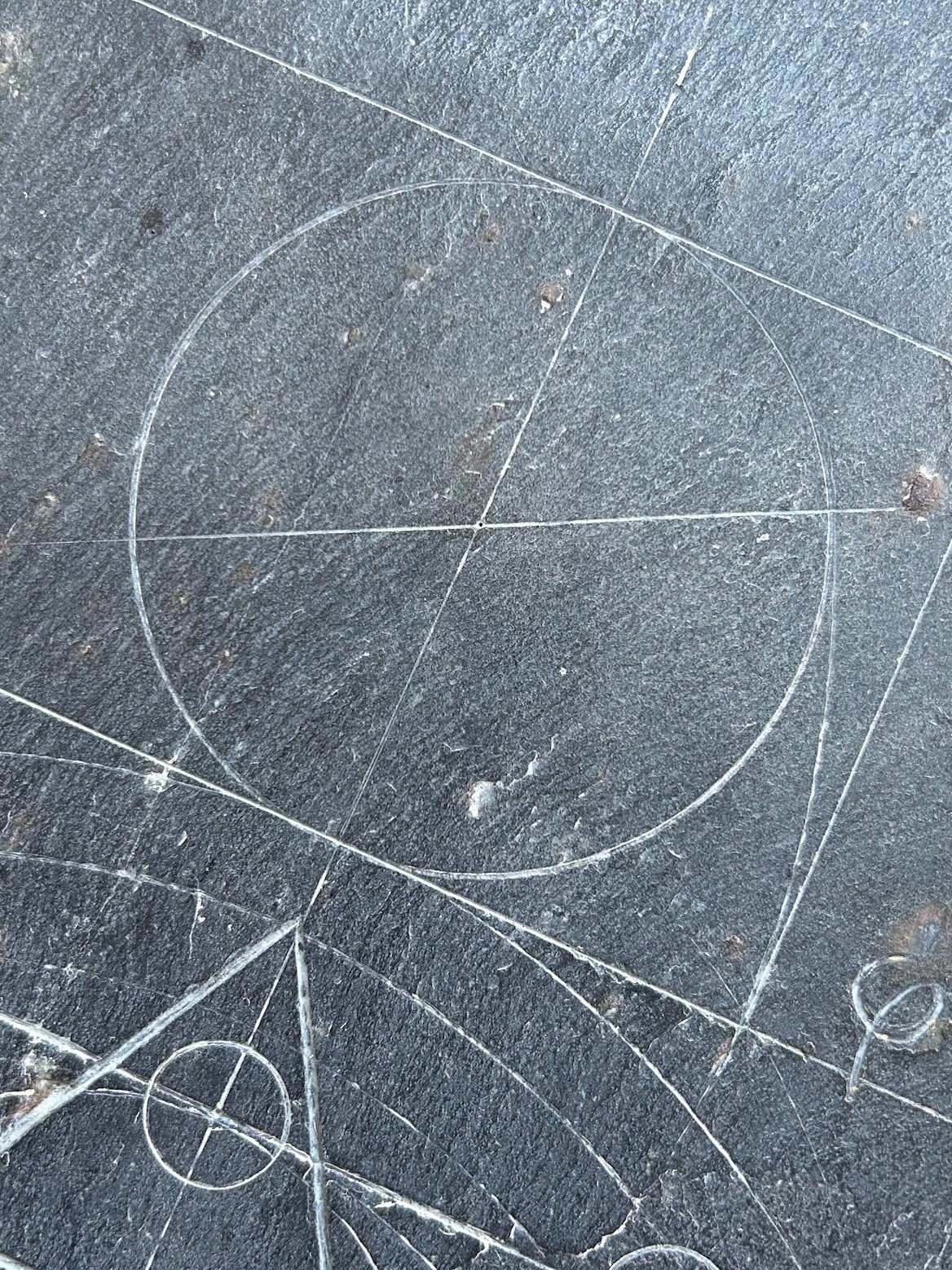 Stonemasons Engraved Slate