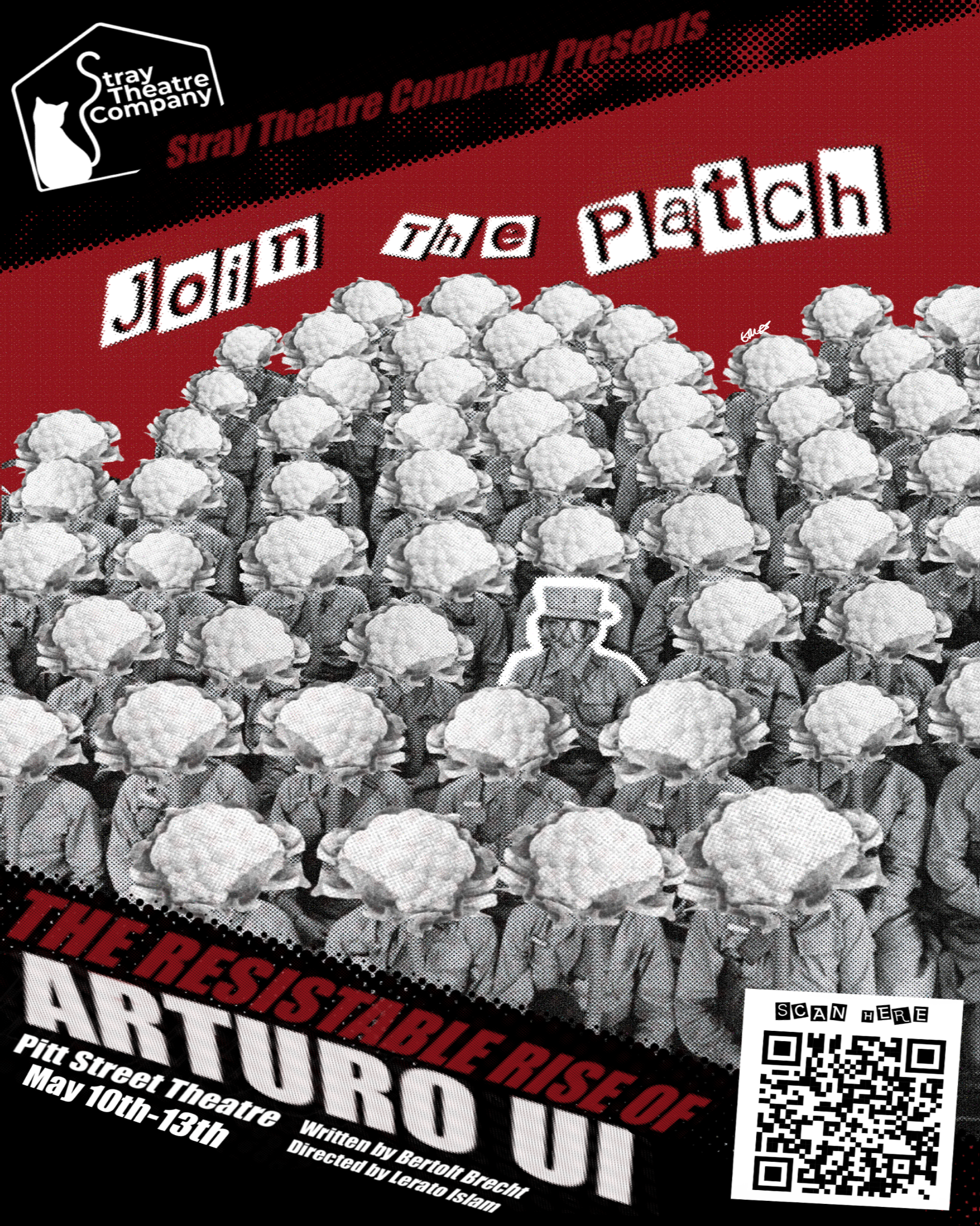 Stray Theatre - "The Resistible Rise of Arturo Ui" Promotional Material