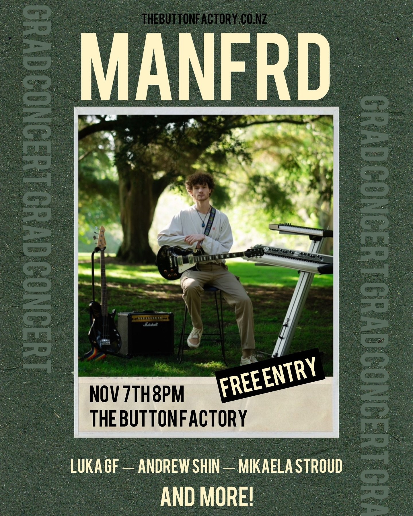 THIS THURSDAY! BUTTON FACTORY!! GET AMONGST IT!!!

Its been such a fun time writing originals with these guys, and so wonderful to collaborate with such a talented composer and producer @__manfrd__ for his grad project. 

Super stoked to be playing l