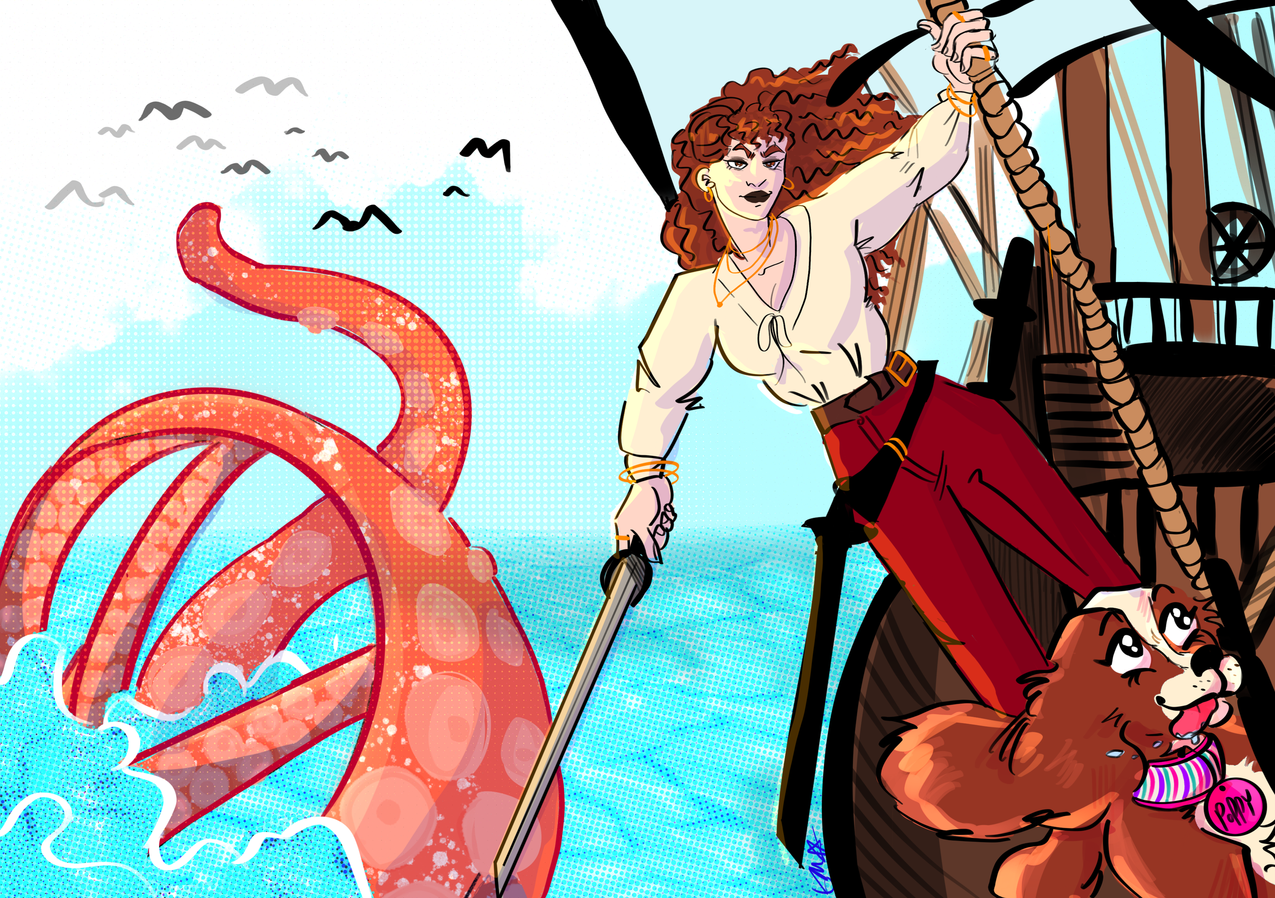 "Vile-Ann" Illustration Commission