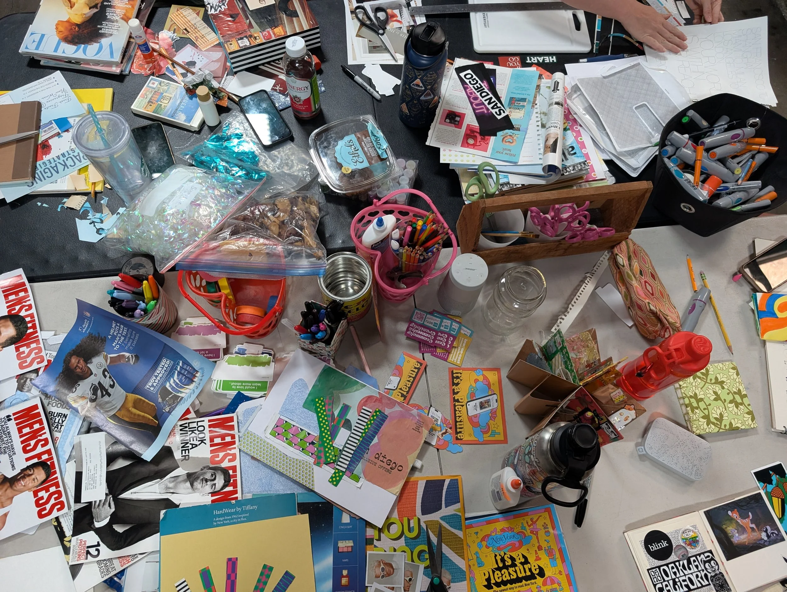 May Unplugged!  - Collage n Chat