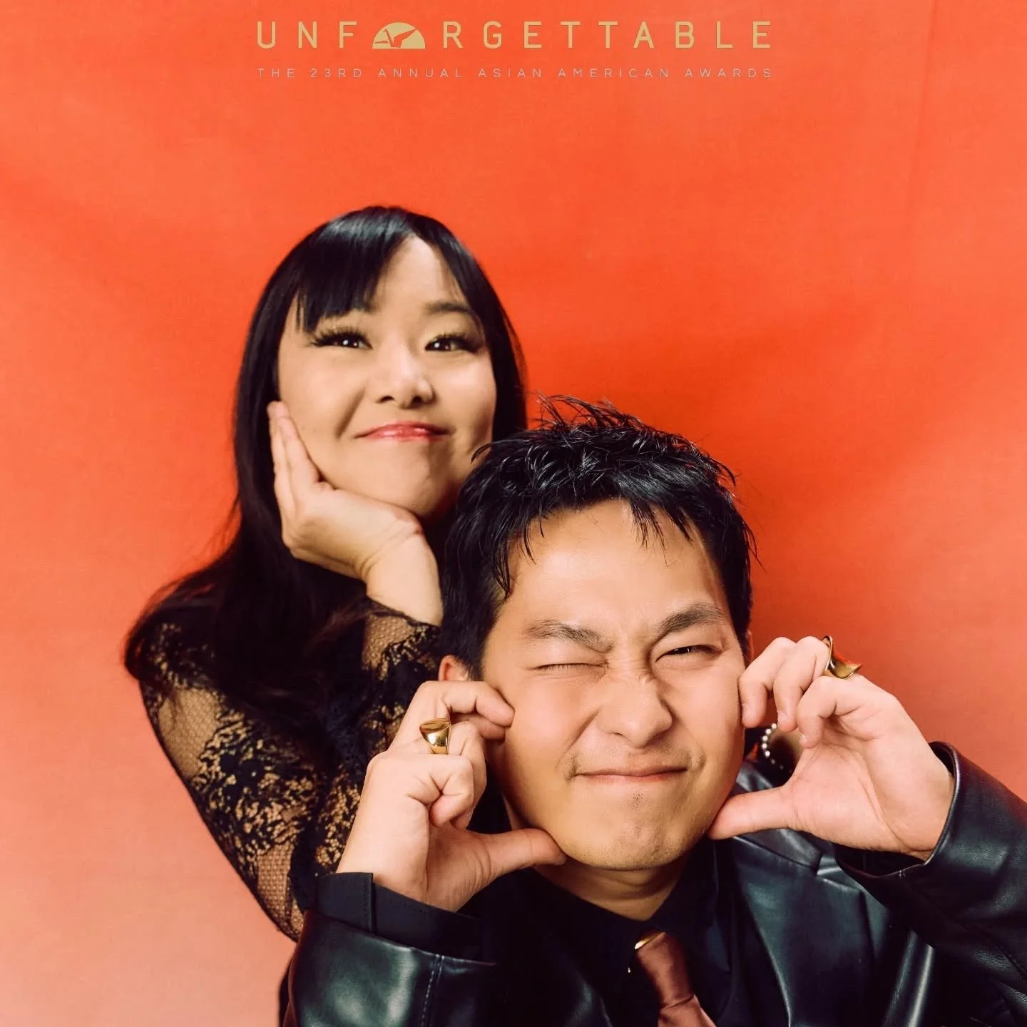 Our sitcom, "My Lavender Husband" 🤣

Thank you, @henrykhwu @unforgettableawards @character.media 

Henry Wu presented with the Best Boss Award with @nicolemfell 

Love tonight. Love my friends. Love my Asians.