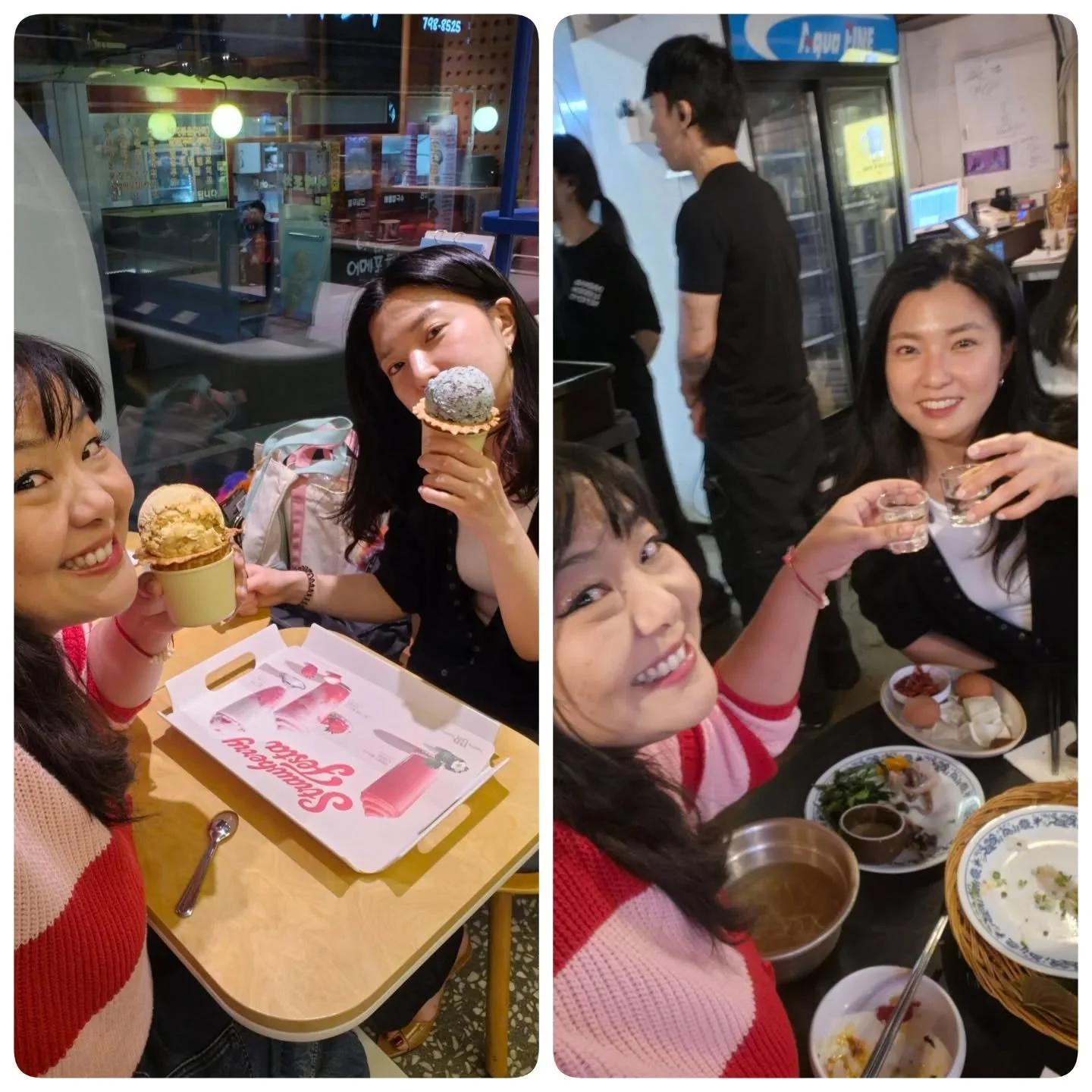 Missing my Seoulmates &hearts;️

Thank you for the wonderful time and experiences. It makes it so hard to leave when you meet incredible people. I have become besties with so many 🤣 They also gave me the Korean experience with food and drinks!

Not 