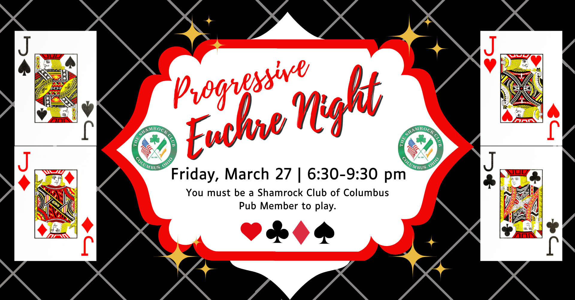 Euchre in the Main Hall