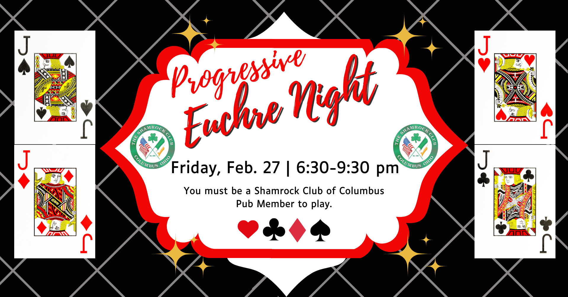 Euchre in the Main Hall