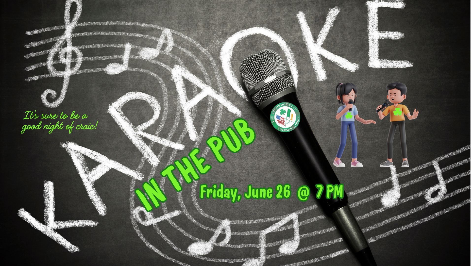 Karaoke in the Pub
