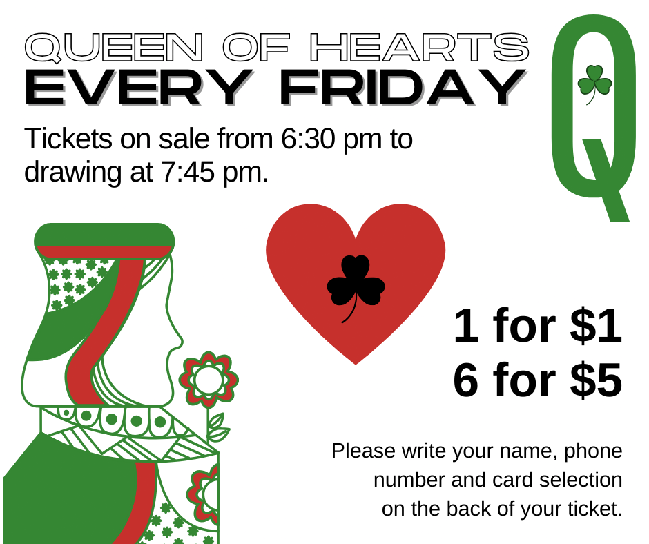 Queen of Hearts, Pot of Gold & Pot Luck