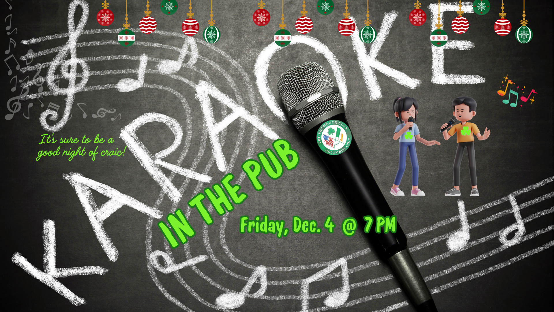 Karaoke in the Pub
