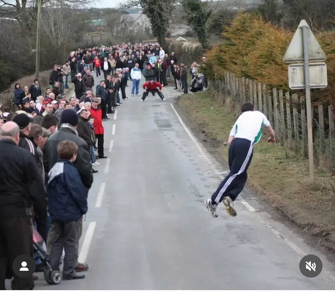 Irish Road Bowling