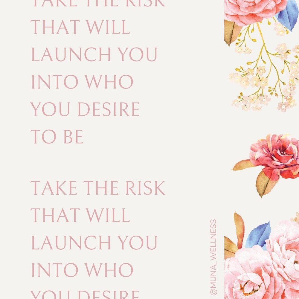 Wanna know a secret? We rarely grow in our comfort zones. Taking a risk can feel scary and confrontational but what's on the other side is bold and fierce confidence. 

We gain this confidence by feeling accomplished, especially when confronted with 