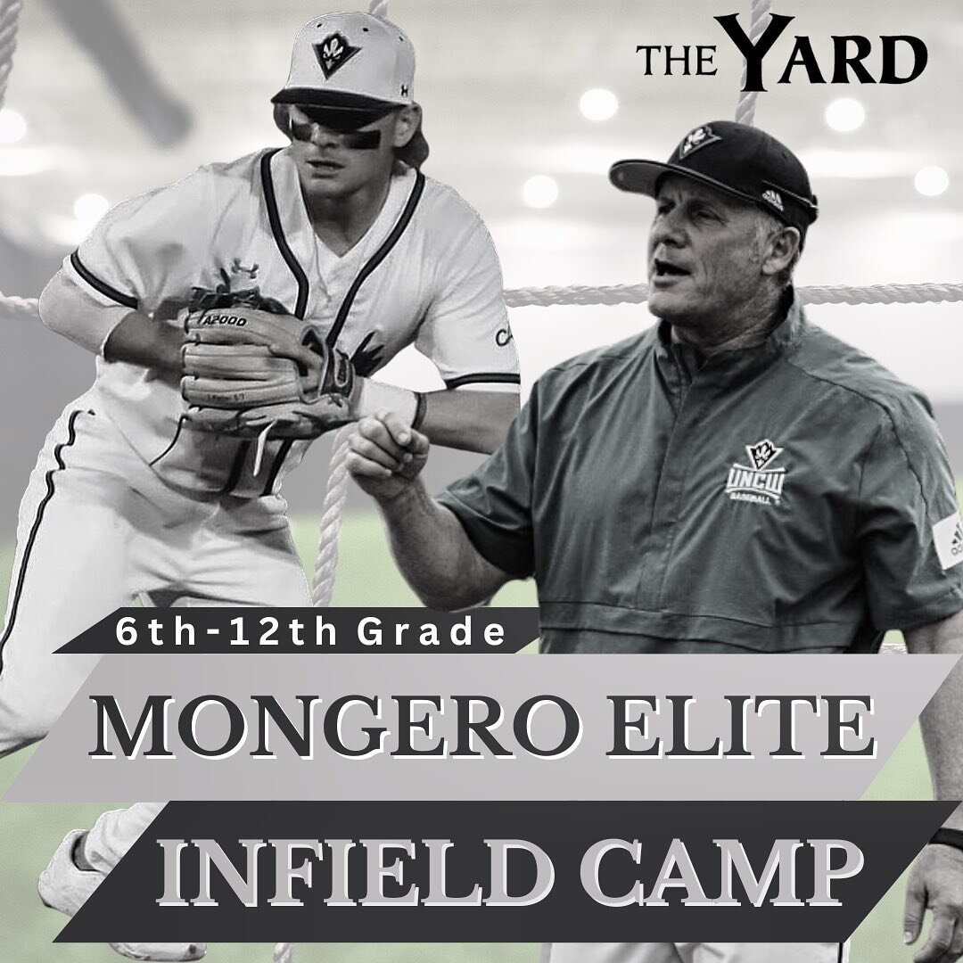 Mongero Elite Infield Camp 
🗓️ Save the Dates! November 20th-21st 🕒
Cost: $295 

Join us for the 6th-12th Grade Mongero Elite Infield Camp. Elevate your skills from 9:00am-4:00pm on Monday and 8:30am-2:30pm on Tuesday. See you on the field! ⚾🌟 

R