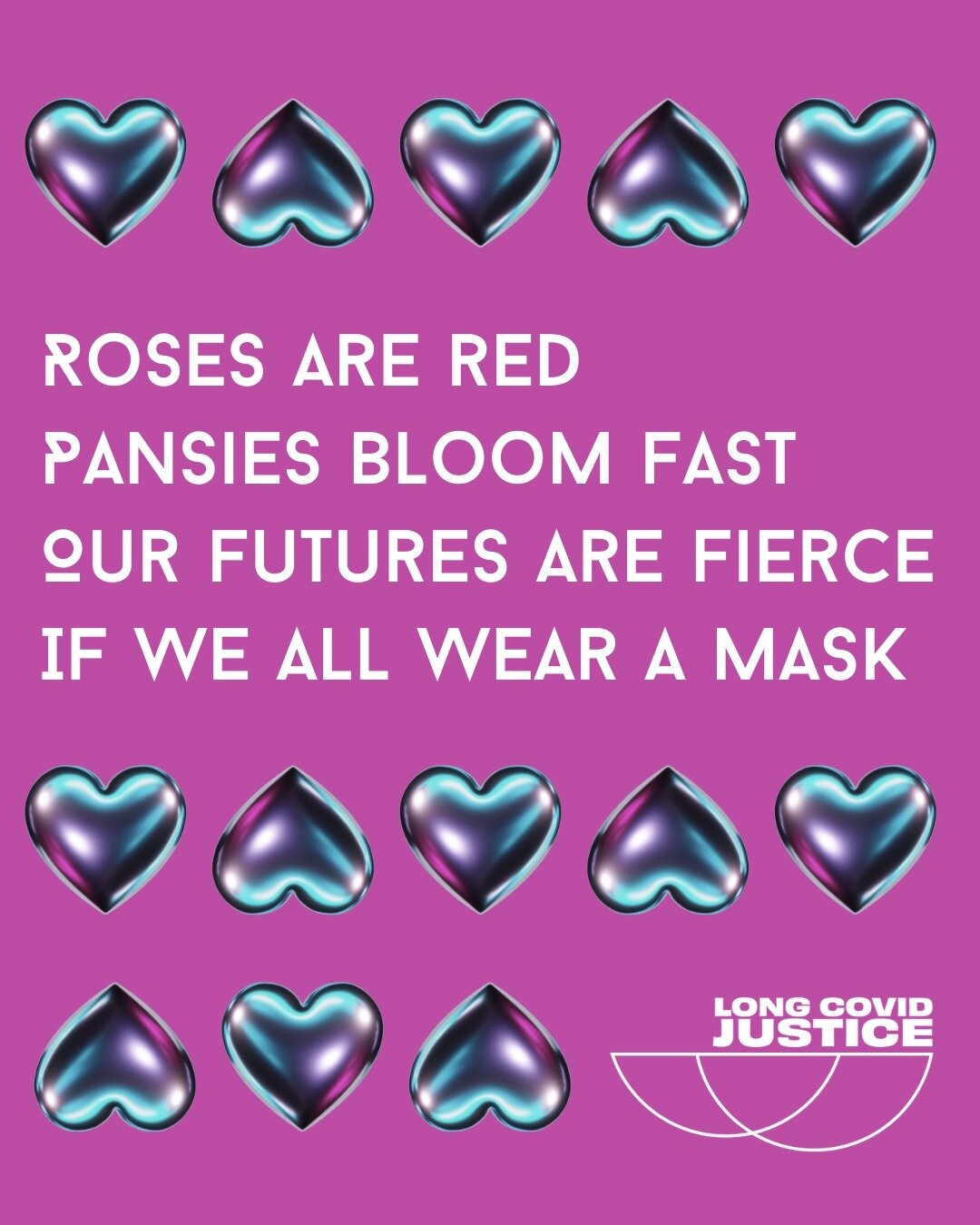 This Valentines Day and every day, our hearts are with all of you fighting for pandemic solidarity, disability justice, and liberation for all. 💘 These Valentine slides were originally designed as postcards for @TransEquity&rsquo;s Fierce Futures ev