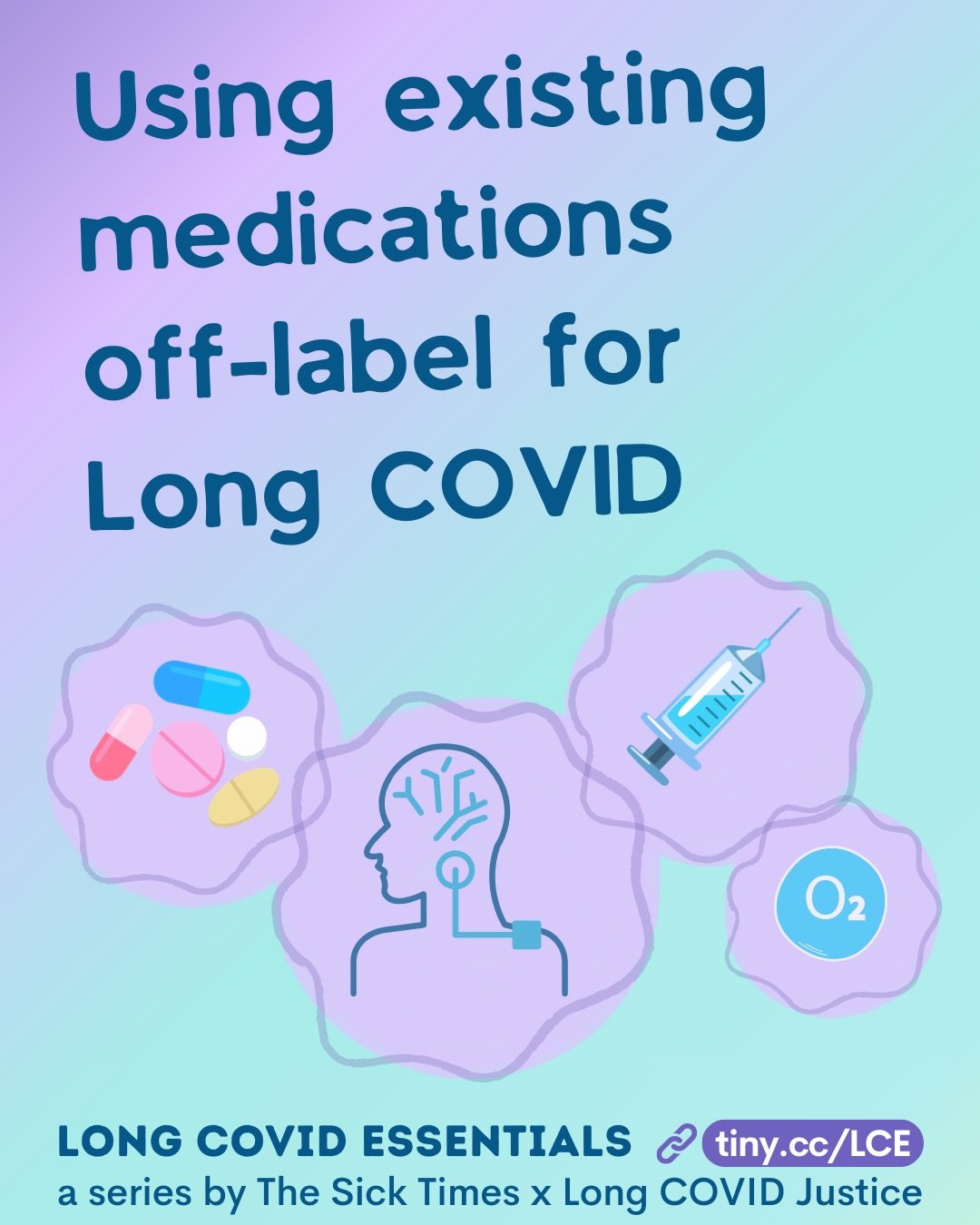 Have you tried off-label meds for Long COVID and associated conditions (LCAC)?&nbsp;

Some people living with LCAC have found symptom relief through off-label medications and treatments. &ldquo;Off-label&rdquo; means a medication is being used to tre