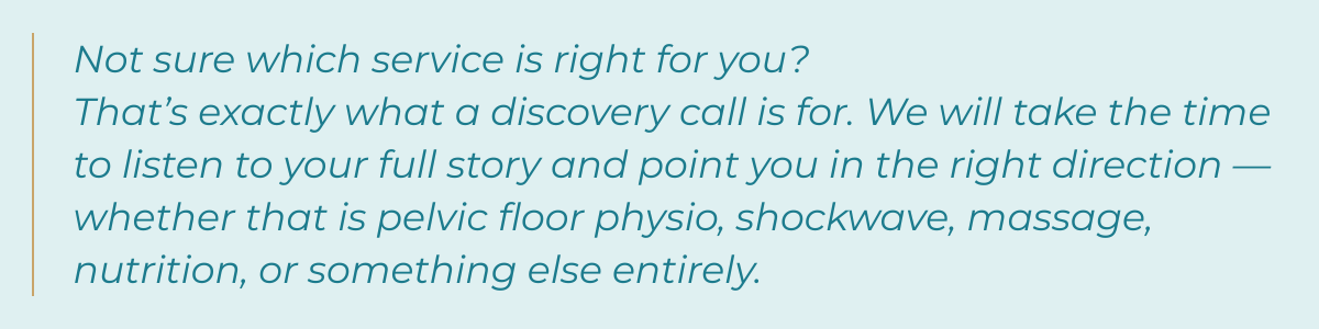 Not sure which service is right for you. Book a discovery call.