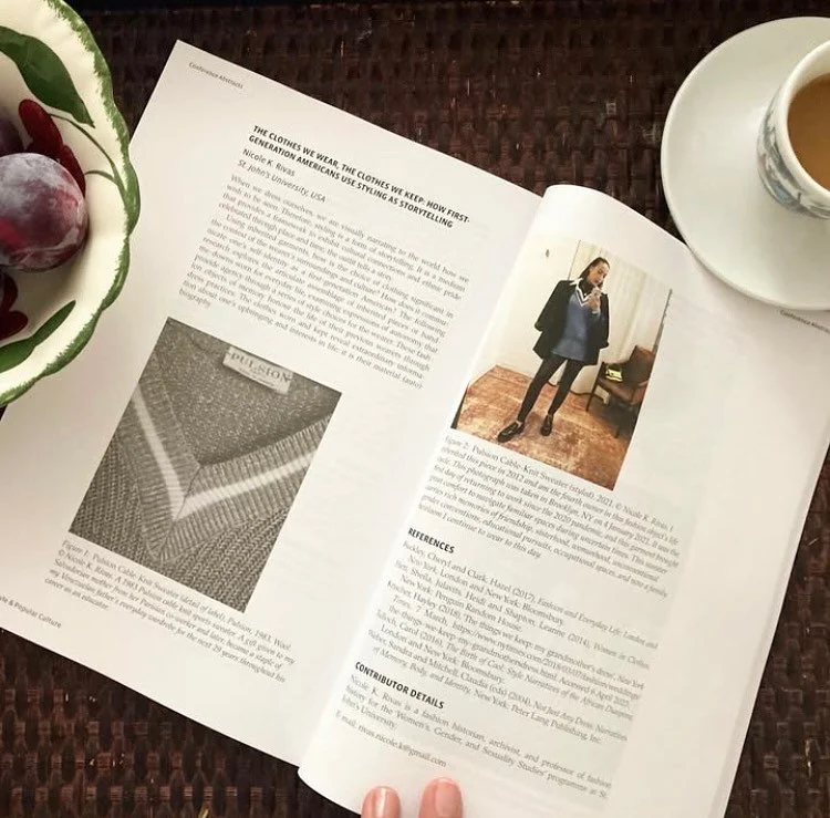 A very special delivery from the UK. 🇬🇧 

The 𝘑𝘰𝘶𝘳𝘯𝘢𝘭 𝘰𝘧 𝘍𝘢𝘴𝘩𝘪𝘰𝘯, 𝘚𝘵𝘺𝘭𝘦 𝘢𝘯𝘥 𝘗𝘰𝘱𝘶𝘭𝘢𝘳 𝘊𝘶𝘭𝘵𝘶𝘳𝘦 (@fspc_journal) special issue focuses on marginalized identities and includes abstracts presented at the &ldquo;Ad-Dre