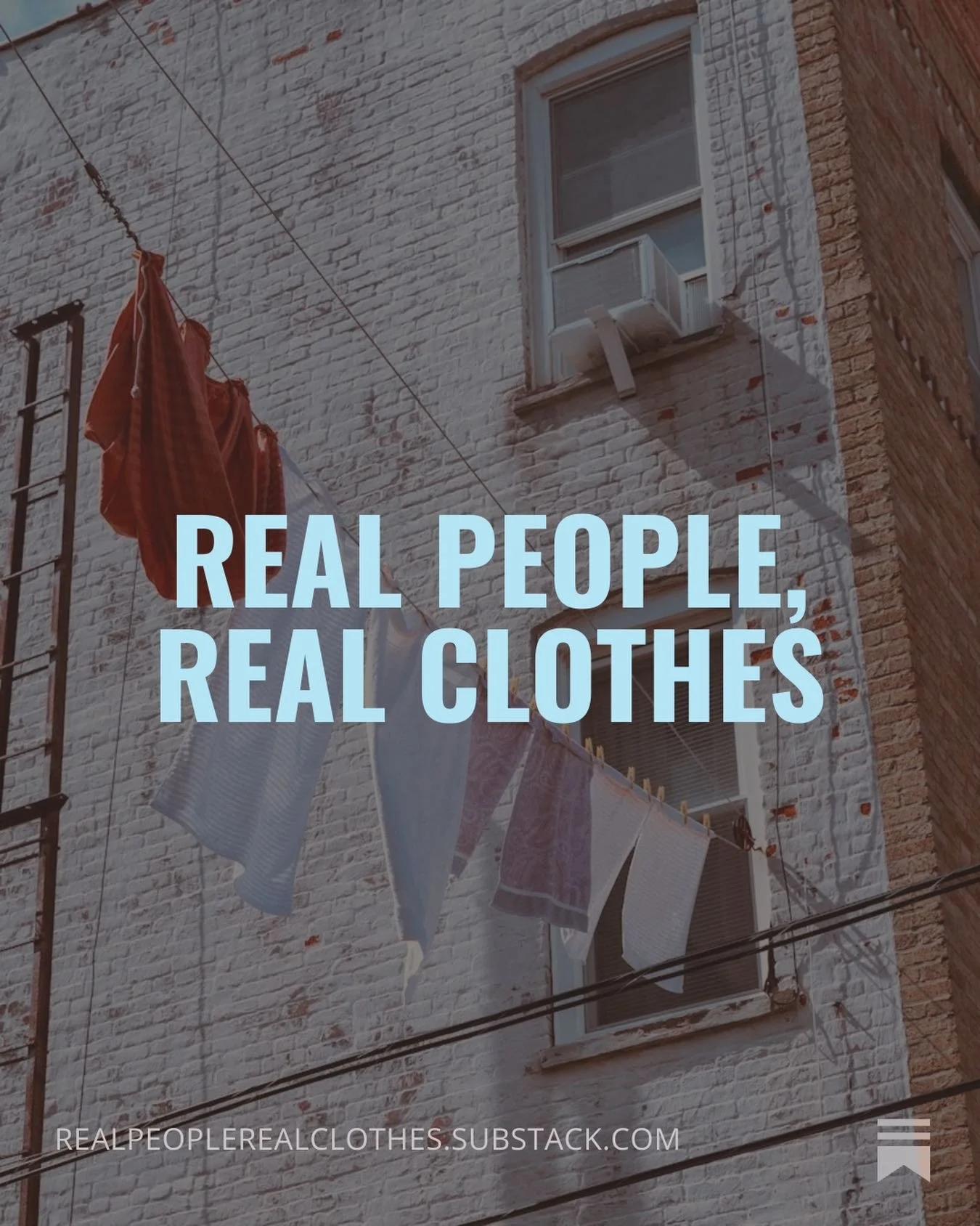 I started this Substack series, &ldquo;Real People, Real Clothes,&rdquo; to explore the stories our clothes carry: the people who wore them, the moments they lived through, and why these ordinary garments deserve a closer look. It&rsquo;s part storyt