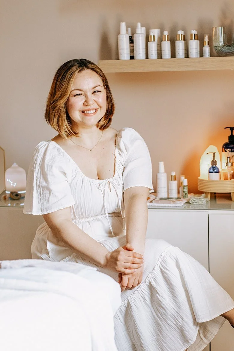Jessica Magee owner of North Austin Facial Spa, Little Dipper Beauty. Home for organic care.
