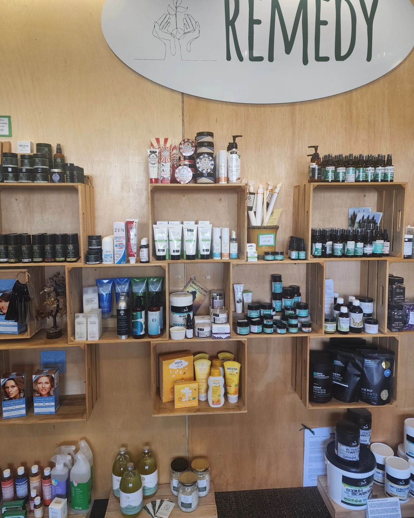 🌟Really excited to let you know that Your Home, Naturally has products in a local shop!

🍃This is a big development for our small business! We are very grateful to Remedy Health and Wellness Centre in Stratford for selling two of our products; Be N
