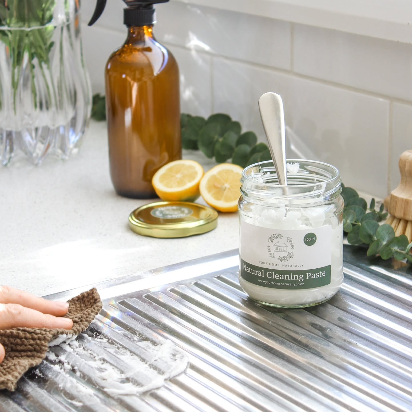🌱 Our Natural Cleaning Paste is one of those simple, time honoured staples every home deserves. It cuts through grime without the harshness, leaving your surfaces clean, safe, and truly cared for.

👉 A small reminder from experience: always use a s