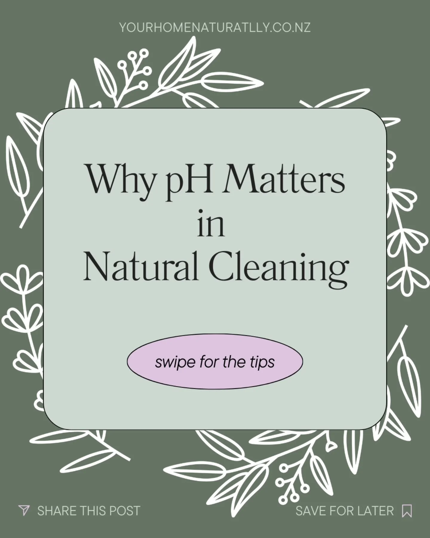 Why pH Matters in Natural Cleaning 🧽🌿

The pH scale runs from 0&ndash;14.
&bull; Acidic (0&ndash;6) breaks down limescale &amp; mineral build-up
&bull; Mild alkaline (8&ndash;10) lifts grease &amp; everyday grime

Many conventional cleaners sit at 