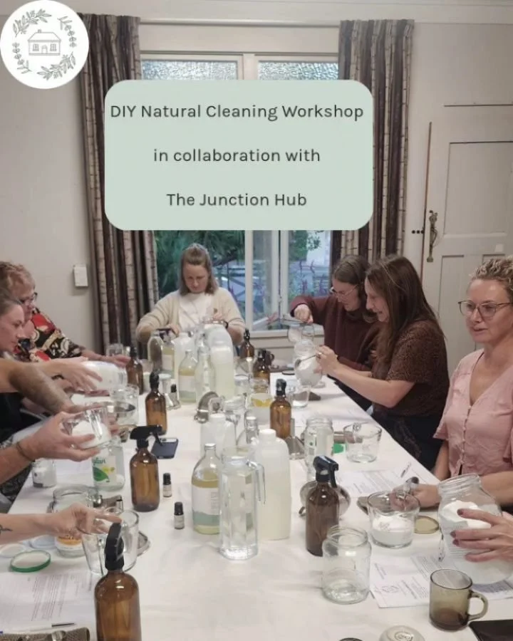 Sometimes the simplest ways really are the best when it comes to caring for your home.

Tuesday night&rsquo;s DIY Natural Cleaning Workshop, in collaboration with The Junction Hub Sustainable Workshop Series, was filled with curious minds, good chats