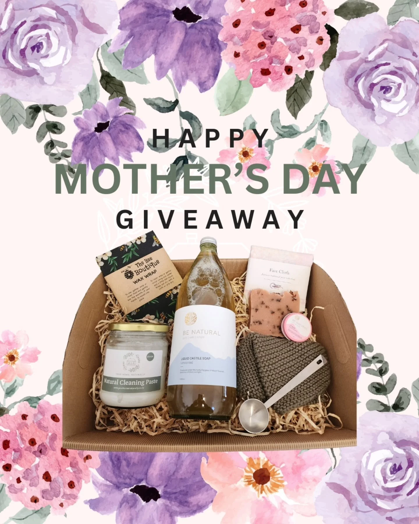 🌿✨ GIVEAWAY &mdash; Win a $120+ Natural Living Prize Pack for Mum! ✨🌿

This Mother's Day we're celebrating all the incredible māmā out there with something truly special &mdash; a gorgeous prize pack worth over $120, brought to you in collaboration