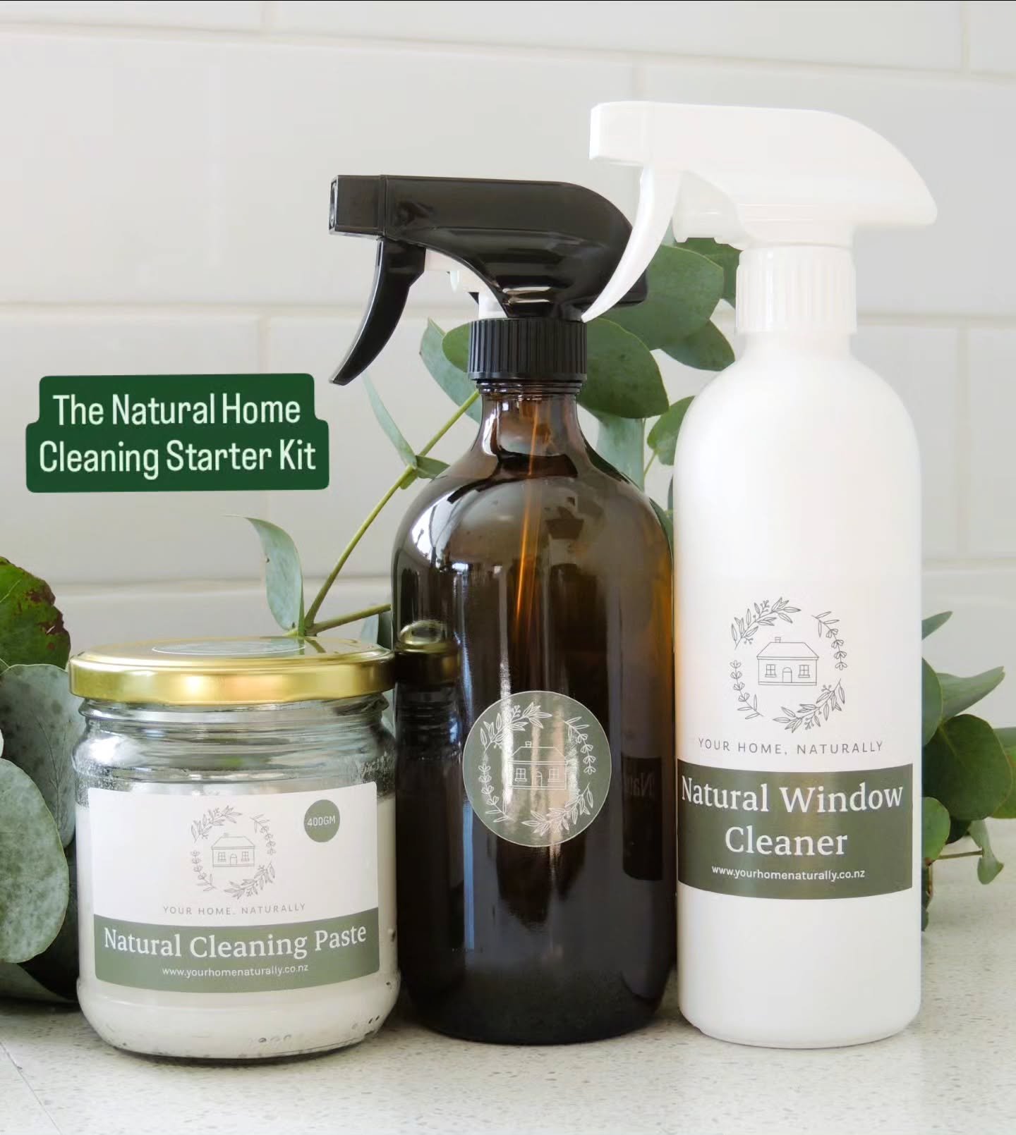 Spring is just around the corner, the perfect excuse for a fresh start. 🌱

Not sure where to begin with non-toxic cleaning? Start here. 👇

Our Natural Home Cleaning Starter Kit brings together our top 3 bestsellers: Natural Cleaning Spray, Natural 