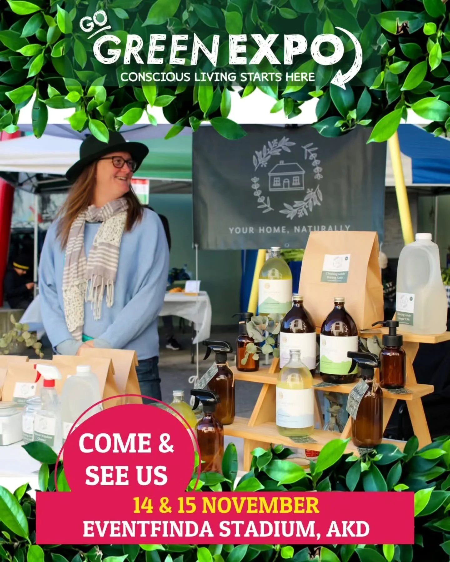 We're heading to the Go Green Expo for the first time, and we want YOU to come along too! 🌿🎟️

Big news, whānau: Your Home Naturally will have a stall at the Go Green Expo, and we're giving away free tickets to get you there!

🎁 How to get your fr