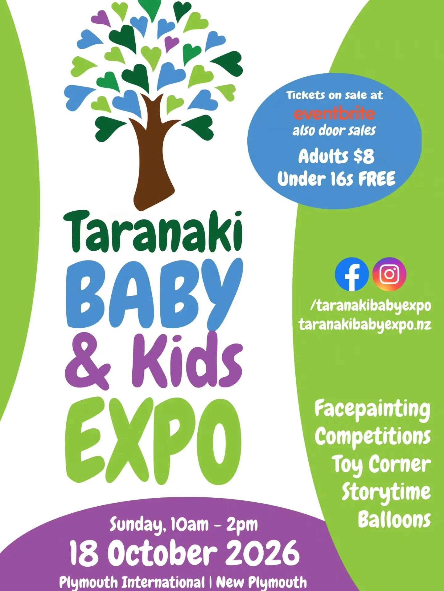 🌿 Come and see us at the Taranaki Baby &amp; Kids Expo! 🌿

This Sunday 18 October, Your Home Naturally will have a stall at the Taranaki Baby &amp; Kids Expo, and we'd love you to come and say hi!

📍 Plymouth International, New Plymouth
🕙 10am &n
