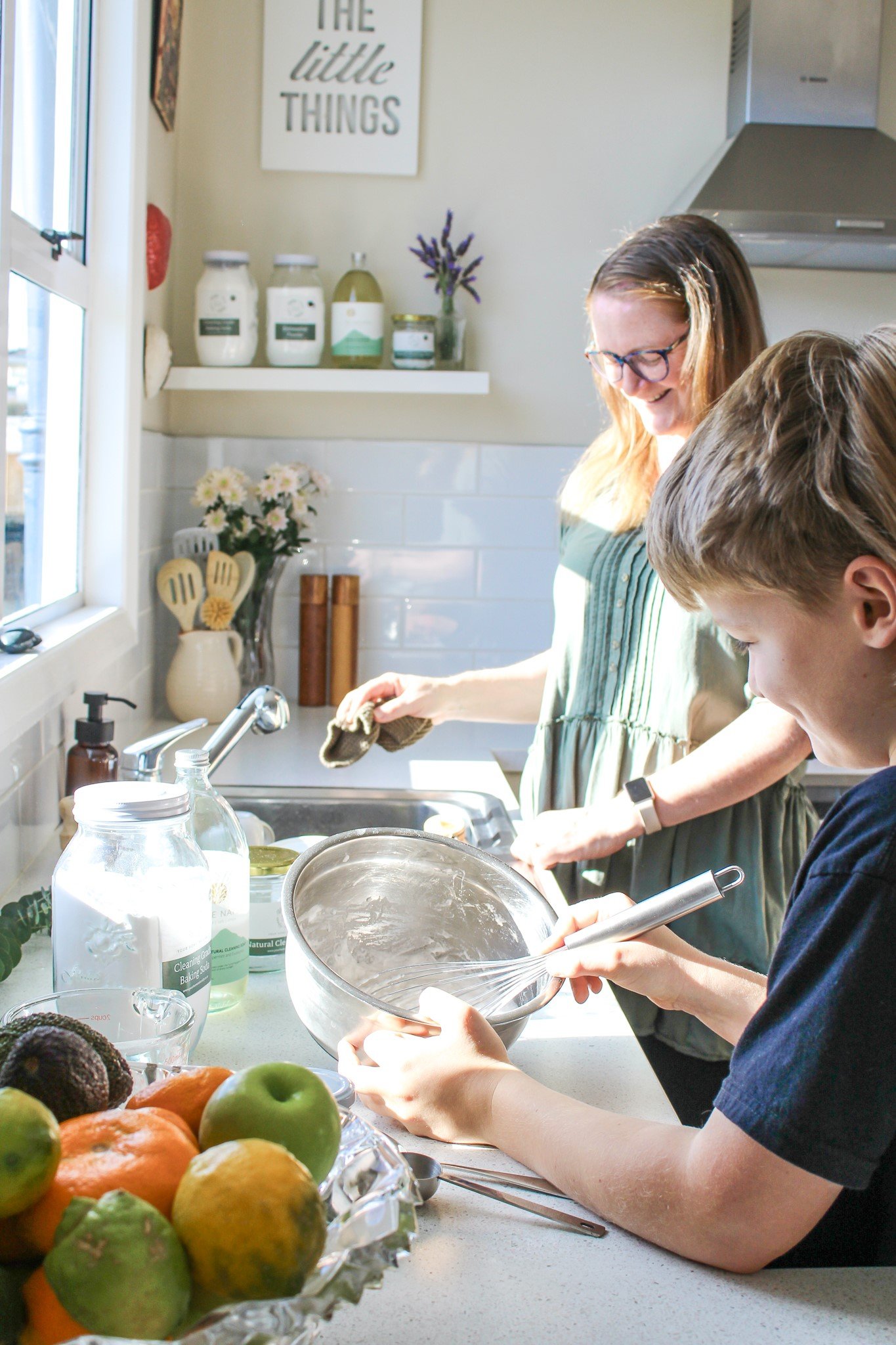 Making Natural Cleaning Paste | Natural Kitchen Cleaner |