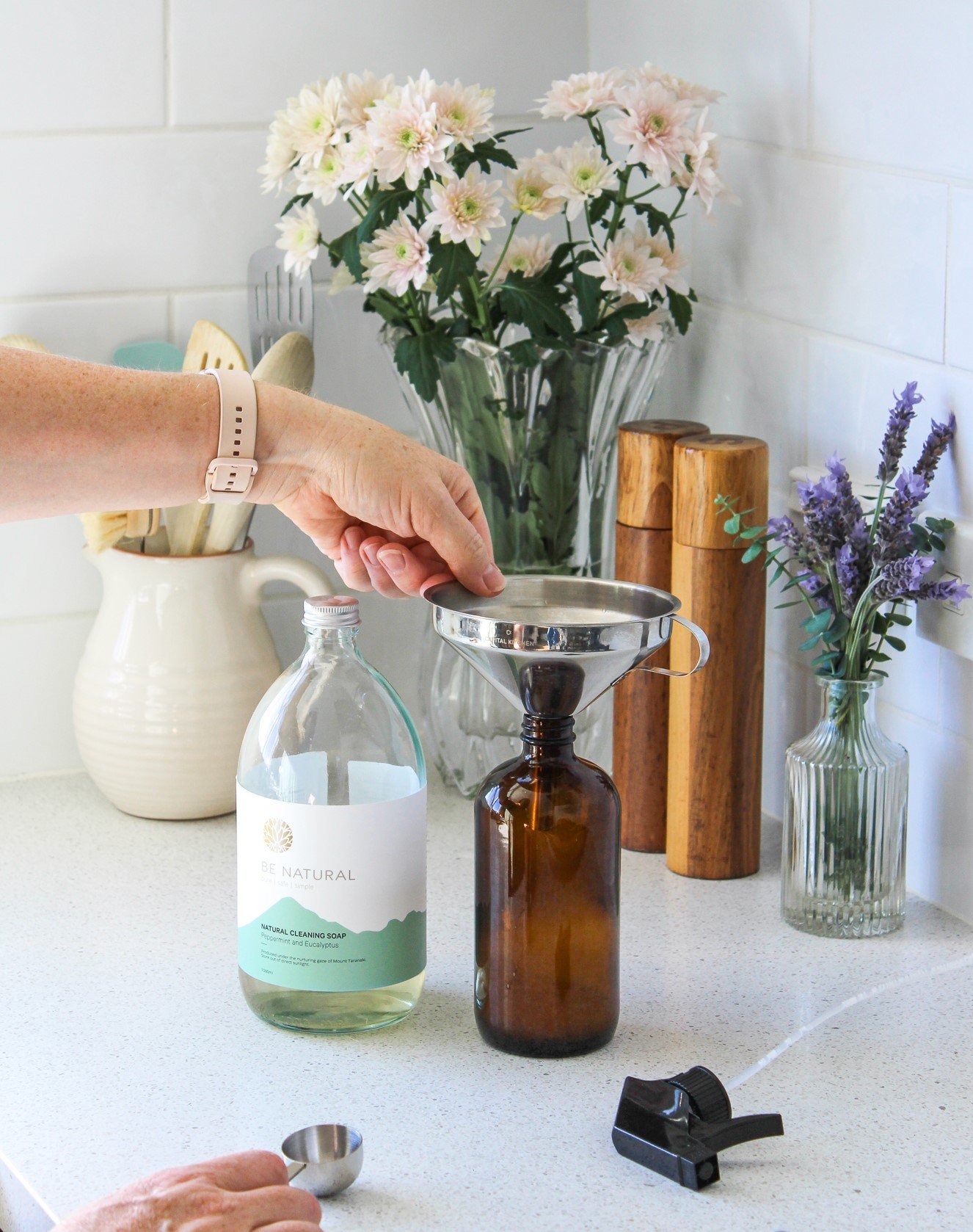 Refill Spray Bottle | Natural Cleaning Spray | Reusable Spray Bottle |